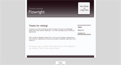 Desktop Screenshot of flowright.com