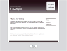 Tablet Screenshot of flowright.com